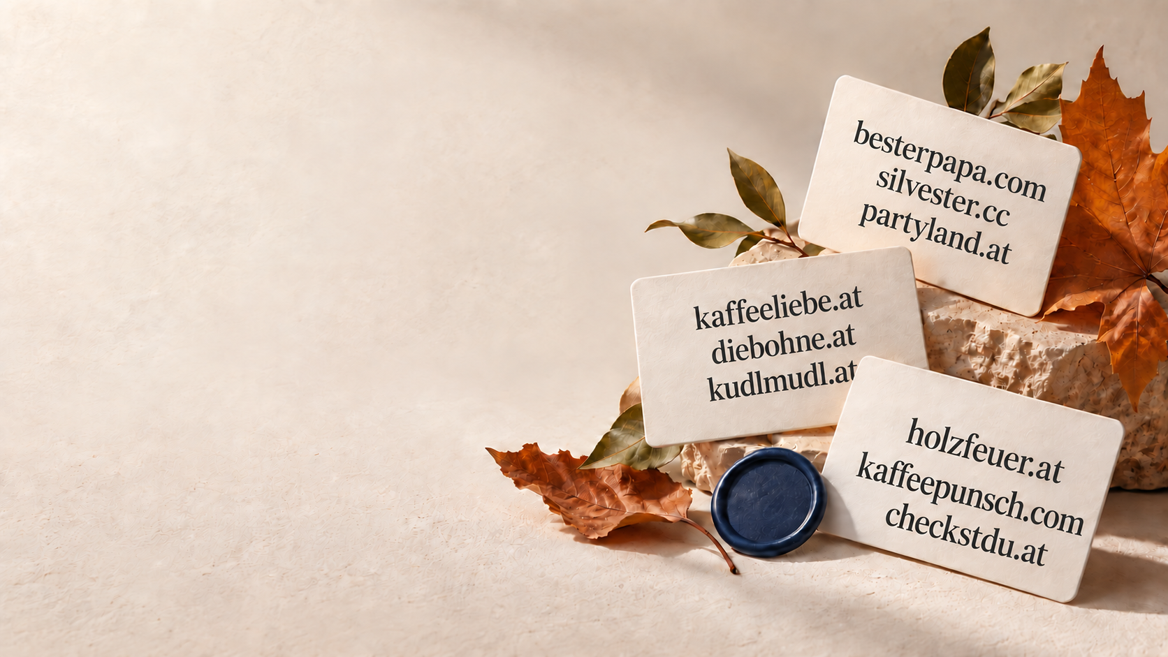 Herbst-Editon Domain Sofortkauf